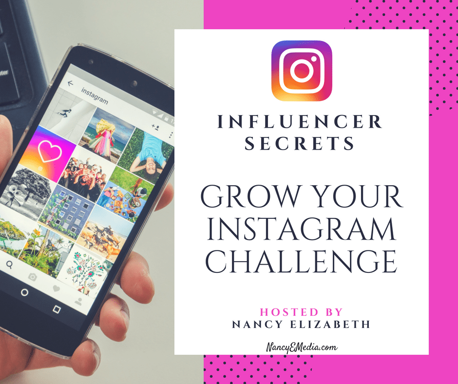 Influencer Secrets Grow Your Instagram Challenge social media course